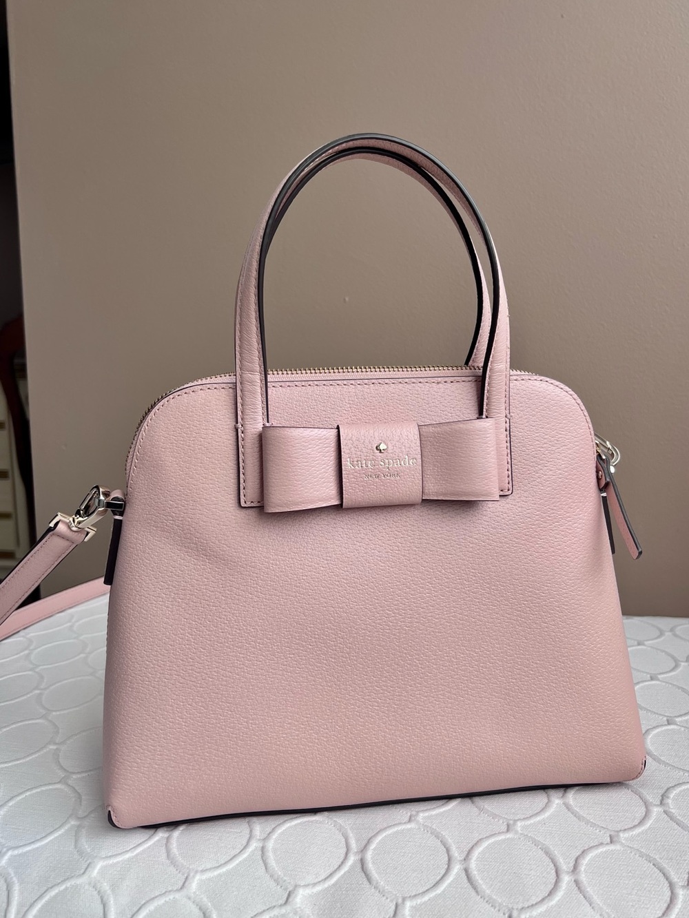 Kate Spade Pink Bow Bag